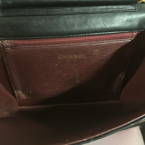 VINTAGE Chanel Shoulder Crossbody Flap Bag - Picture 8 of 14